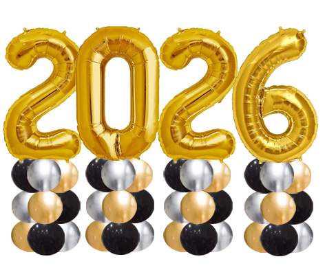 Customize Megaloon 2026 Balloon Column Singapore
